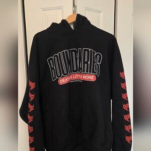 BOUNDARIES Death Is Little More Gildan Hoodie XXL